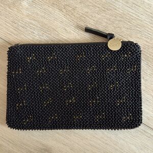 Clare V beaded clutch